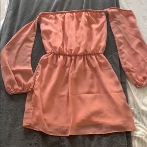 Off the shoulder dress